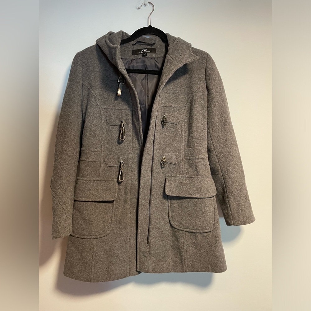 Wool cashmere blend peacoat 2P